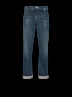 Balmain Vintage Straight-leg Jeans
