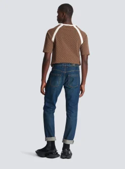 Balmain Vintage Straight-leg Jeans