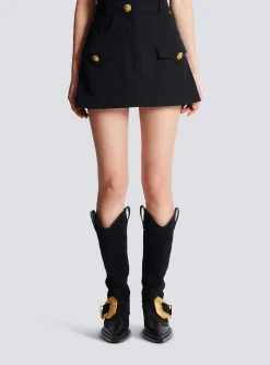 Women Balmain Western A-line Skirt