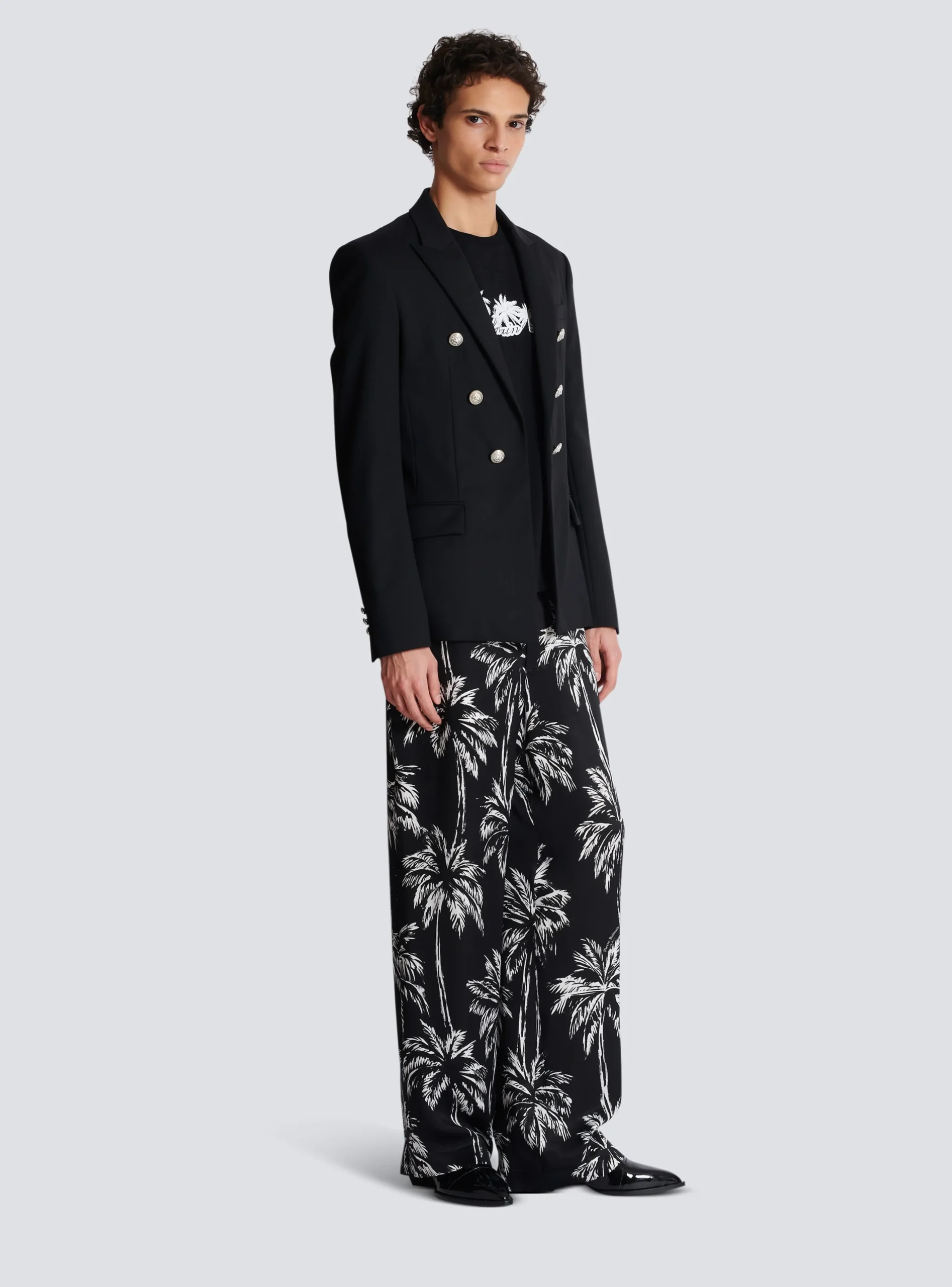 Balmain Wool 6-button Jacket