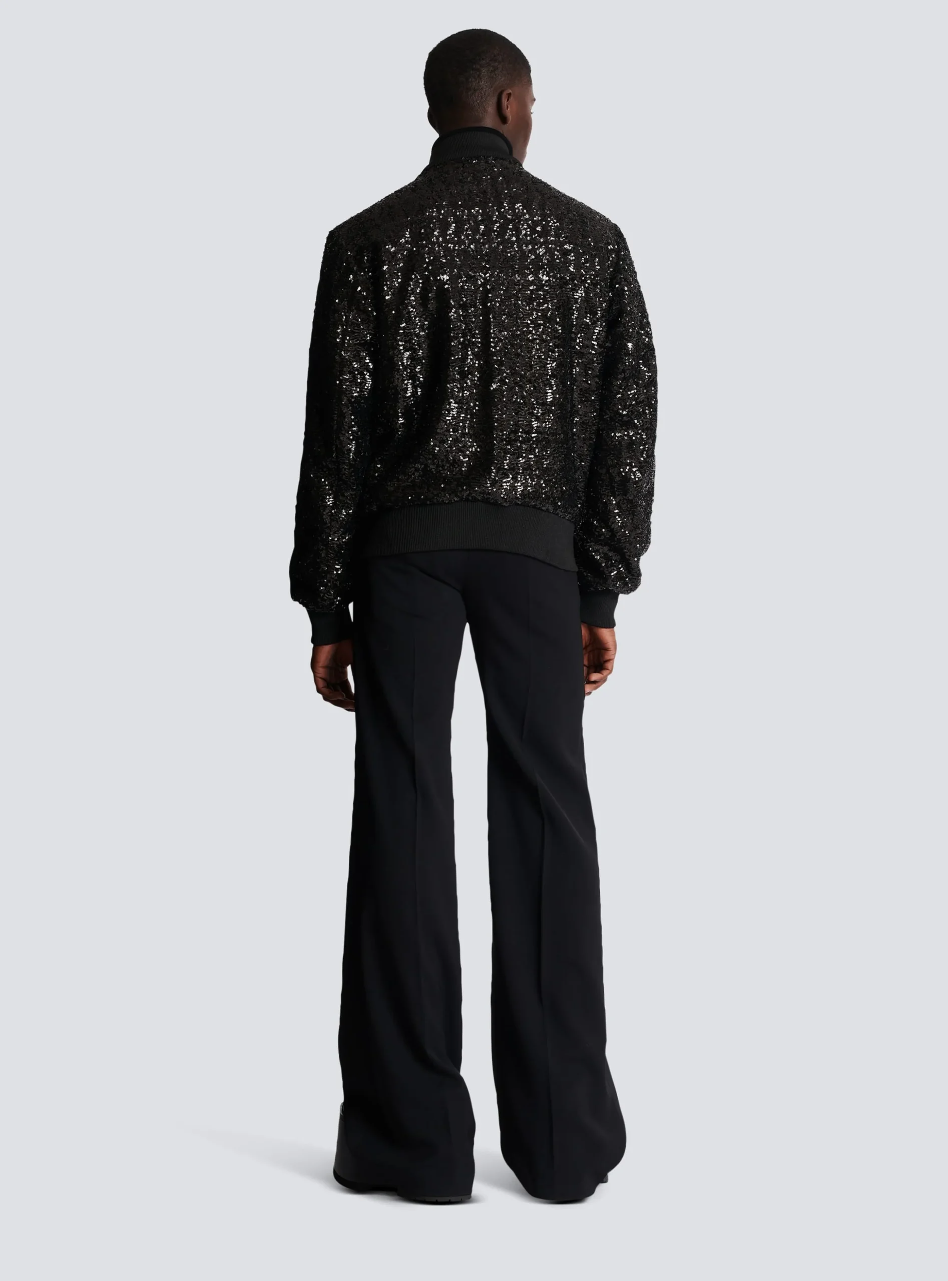Balmain Zipped Jacket With Embroidery